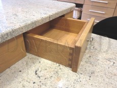 Solid Oak Dovetailed Drawers